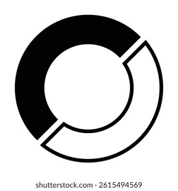 Flat Design Graph Icons for Reports and Metrics