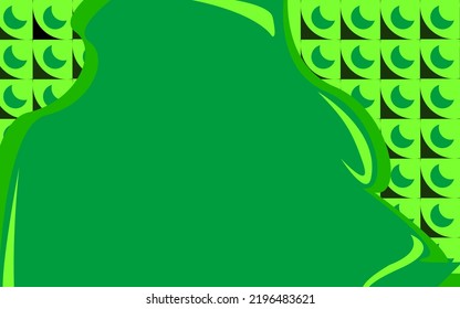 flat design green colour with copy space area,recomended for use as background,template,poster,etc.