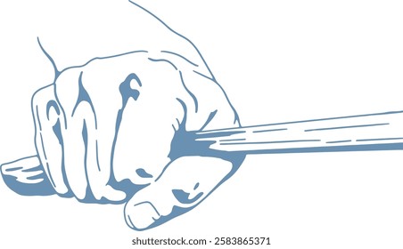 Flat design, hand and fingers exercises, medical illustration. Exercises 7