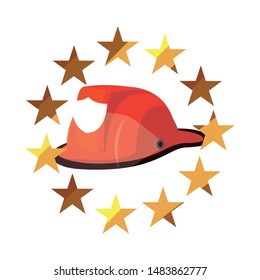 flat design happy labor day