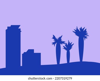 flat design happy Nevada day vector illustration