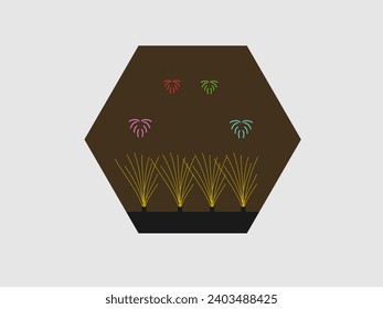 ilustración de vector de diseño plano feliz año nuevo