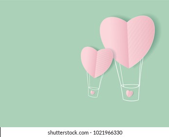 Flat design Happy Valentines