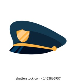 flat design hat happy labor day