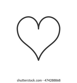flat design hearts card icon vector illustration
