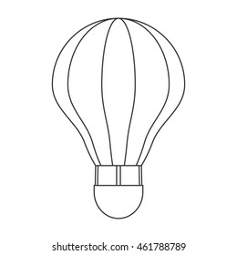 flat design hot air