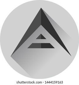 Flat design Icon of Ark