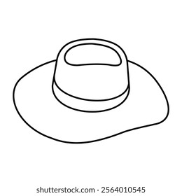 A flat design icon of cap