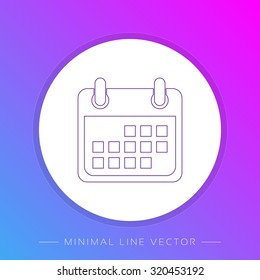 Flat Design Icon - Event