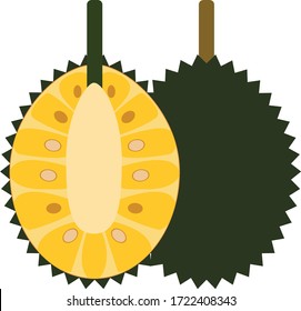 flat design icon illustration of fruit,icon vector