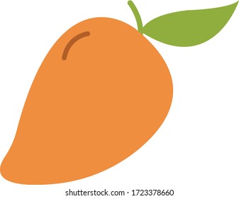 flat design icon illustration of fruit,icon vector