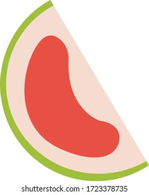 flat design icon illustration of fruit,icon vector