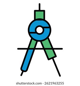 Flat Design Icon for Planning Process or vector icon design