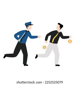 Flat Design Illustration Of Business Insider