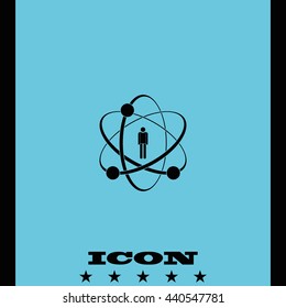 Flat design illustration concept for human skills.