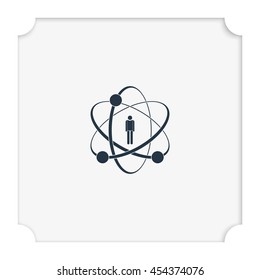 Flat design illustration concept for human skills.
