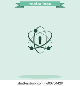 Flat design illustration concept for human skills.