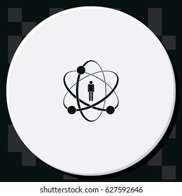 Flat design illustration concept for human skills.