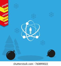 Flat design illustration concept for human skills.