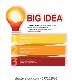 Flat design illustration concepts for big idea, marketing, brainstorming, business, analysis,company strategy, project management. Concept for web banner and promotional material.