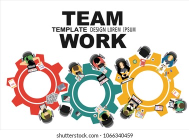 Flat design illustration concepts for business analysis and planning, consulting, team work, project management, financial report and strategy . Concepts web banner and printed materials.