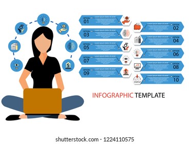 Flat design illustration concepts for business analysis and planning, consulting, team work