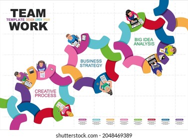 Flat design illustration concepts for business analysis and planning, consulting, team work, project management, financial report and strategy . Concepts web banner and printed materials.
