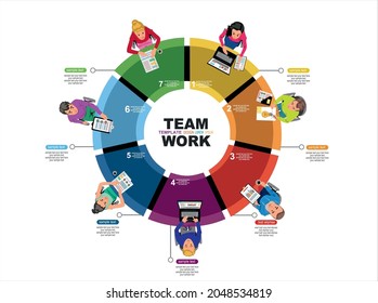 Flat design illustration concepts for business analysis and planning, consulting, team work, project management, financial report and strategy . Concepts web banner and printed materials.
