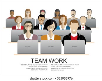 Flat design illustration concepts for business analysis and planning, consulting, team work, project management,financial report and strategy . Concepts web banner and printed materials.