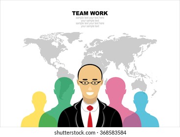 Flat design illustration concepts for business analysis and planning, consulting, team work, project management,financial report and strategy . Concepts web banner and printed materials.