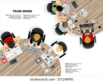 Flat design illustration concepts for business analysis and planning, consulting, team work, project management, financial report and strategy . Concepts web banner and printed materials.