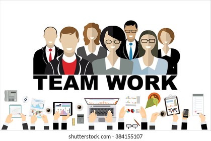 Flat design illustration concepts for business analysis and planning, consulting, team work, project management, financial report and strategy . Concepts web banner and printed materials.