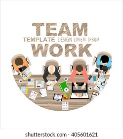 Flat design illustration concepts for business analysis and planning, consulting, team work, project management, financial report and strategy . Concepts web banner and printed materials.