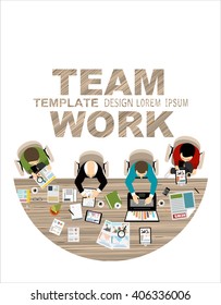 Flat design illustration concepts for business analysis and planning, consulting, team work, project management, financial report and strategy . Concepts web banner and printed materials.
