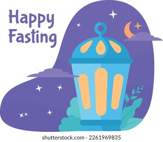 Flat design Islamic Special Ramadan for your Web Design, Social Media Design, F;ayer, Banner, Greeting card etc