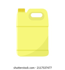 Flat design jerry can vector graphics
