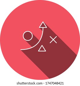 Flat Design of Joystick Buttons