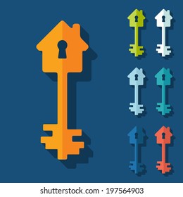 Flat design: key