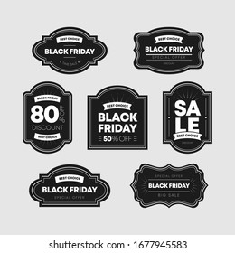 Flat design of labels. Collection of sale tags.Vector badges and labels isolated.