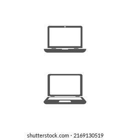 Flat design Laptop devices icons, technology