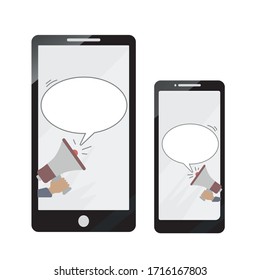 
Flat Design Line of e-learning banner, online education. 