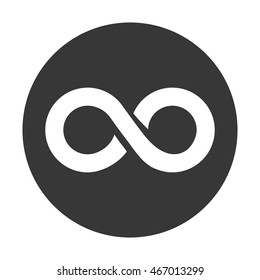 flat design link chain icon vector illustration