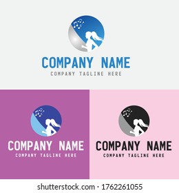 flach, Design, M-Logo, Symbol, Logo, Symbol, Design, Vorlage