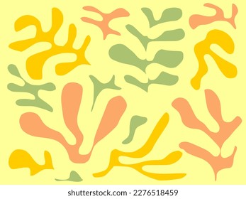  flat design matisse vector ilustration