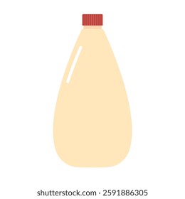 Flat design mayonnaise icon. Vector.