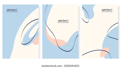 Flat design minimalist background 4