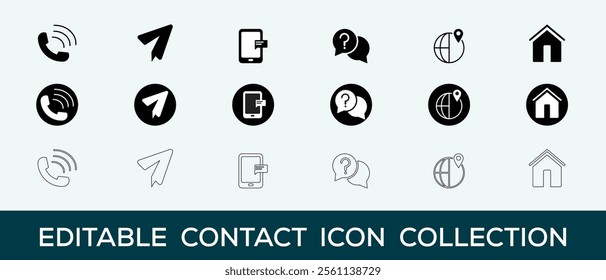 Flat Design for Minimalist icon set.