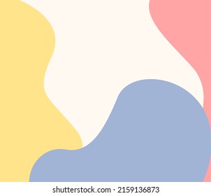 Diseño plano de fondo abstracto moderno