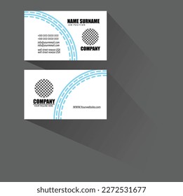 Flat design, modern cover abstract background. Pastel color tone graphic.Vector Modern Creative and Clean Business Card Template.Creative business card template orange color.