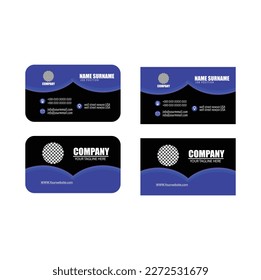 Flat design, modern cover abstract background. Pastel color tone graphic.Vector Modern Creative and Clean Business Card Template.Creative business card template orange color.
